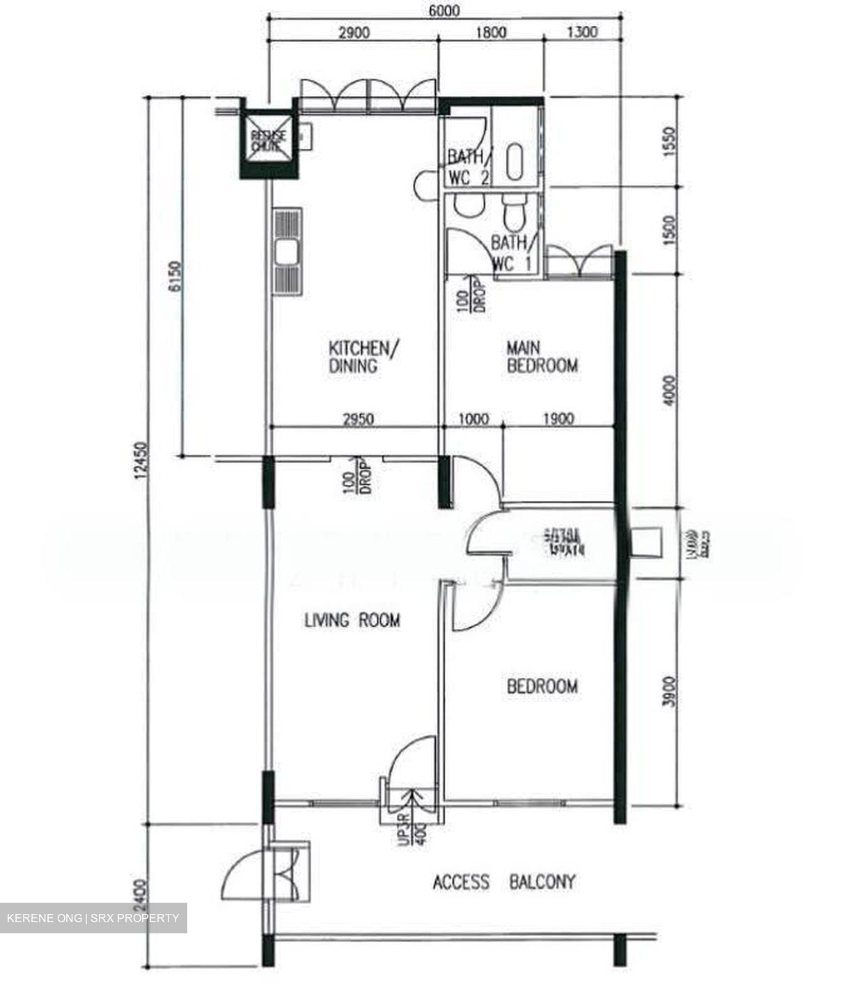 Blk 208 Jurong East Street 21 (Jurong East), HDB 3 Rooms #636765651